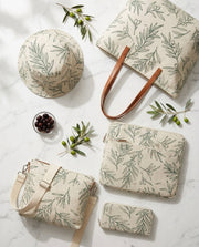 The Olive Branch Collection — Complete 6-Piece Handcrafted Linen Set