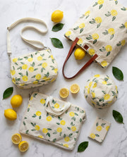 Lemon Collection — Complete 6-Piece Handcrafted Linen Set